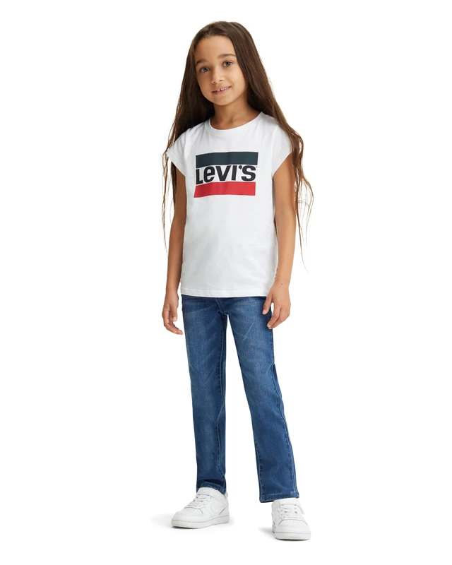 Levi's Kids 711 Skinny Jean Girls, Blue, 14 Years
