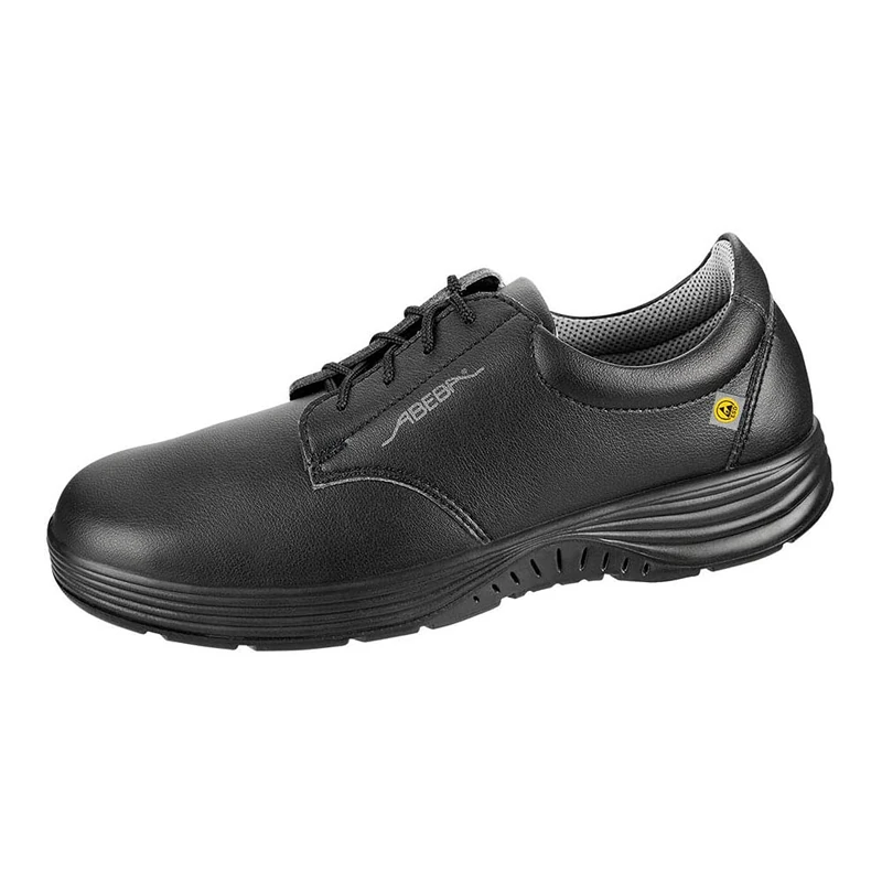 ABEBA 7131127 X-LIGHT ESD Shoe with Lace, O2, FO, SRC, Black, Size 42 - Image 1