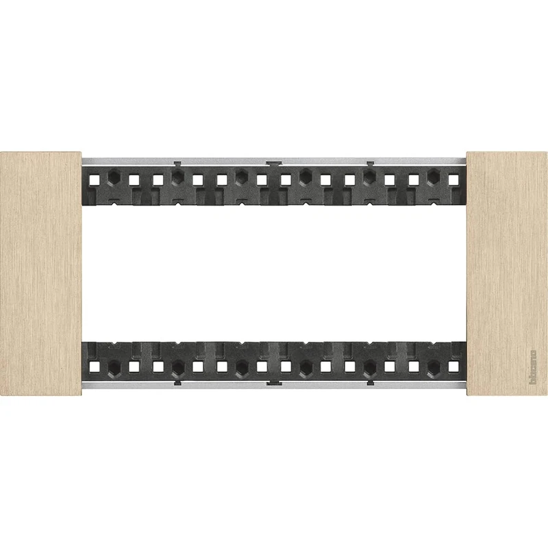 Bticino KA4806ZW Plate, Gold