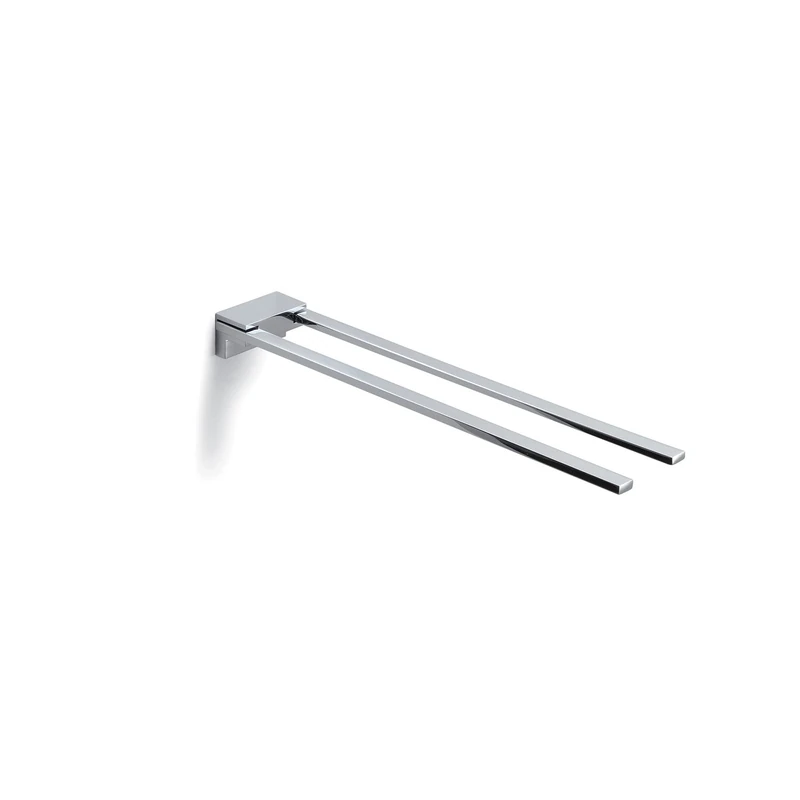 Gedy Kansas Fixed double towel rail Chrome