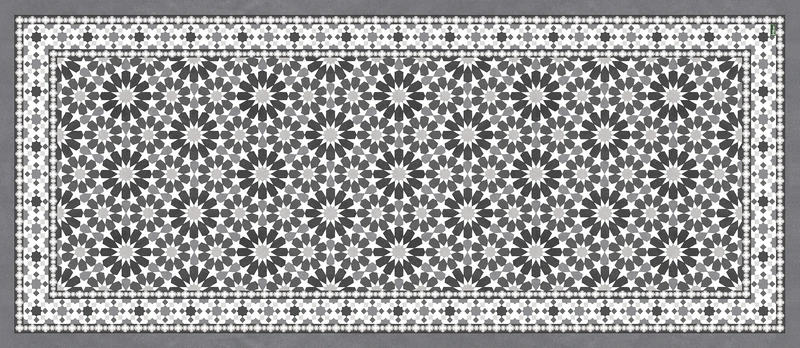 Vilber NADOR DU 05 78 x 180 Carpet, Vinyl, Multi-Colour, 78 x 180 x 0.22 cm