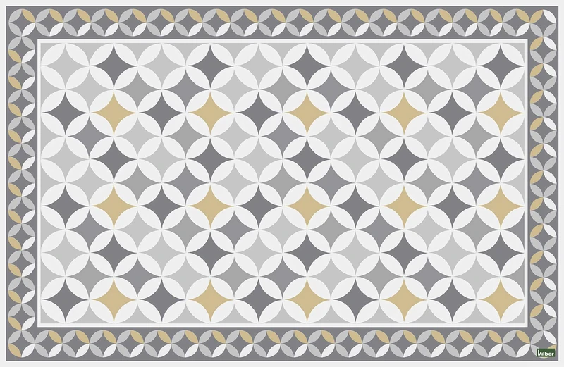 Vilber Trevi DU 06 78X120 Carpet, Vinyl, Multi-Colour, 78 x 120 x 0.22 cm