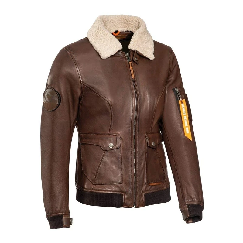 Ixon Motorcycle jackets Havoc Lady Brown, Brown, XL