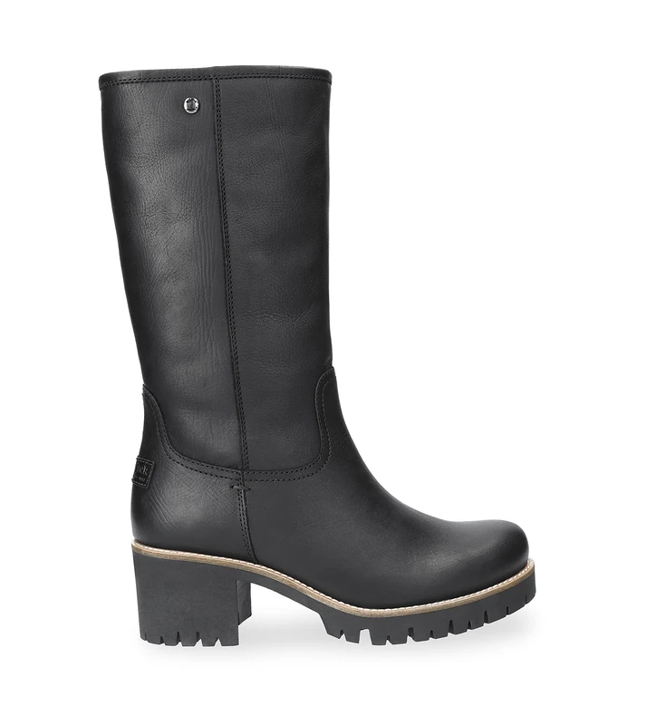 Panama Jack Women's Patricia Knee High Boots - Black Napa