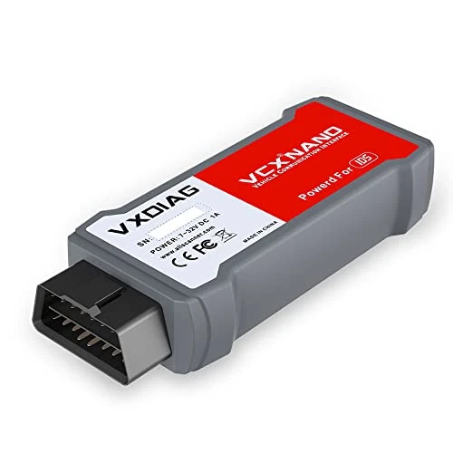 VXDIAG VCX Nano Compatible for Ford/Mazda 2 in 1 Diagnostic Tool with IDS Programming Tool Red - Image 1