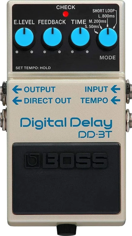 BOSS Dd-3T Digital Delay Effects Pedal, Digital Delay for Modern Players, Easy Operation for Fast Sound Creation