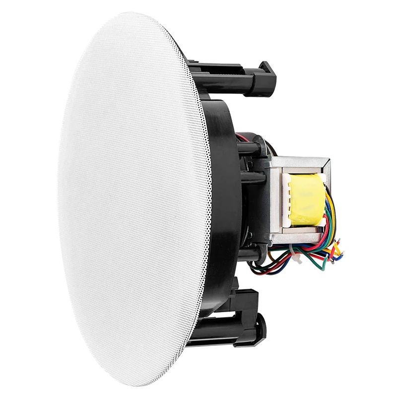 OSD Audio Trimless Ceiling Speaker 70V Commercial 6.5" 100W Single White ACE600ST - Image 1