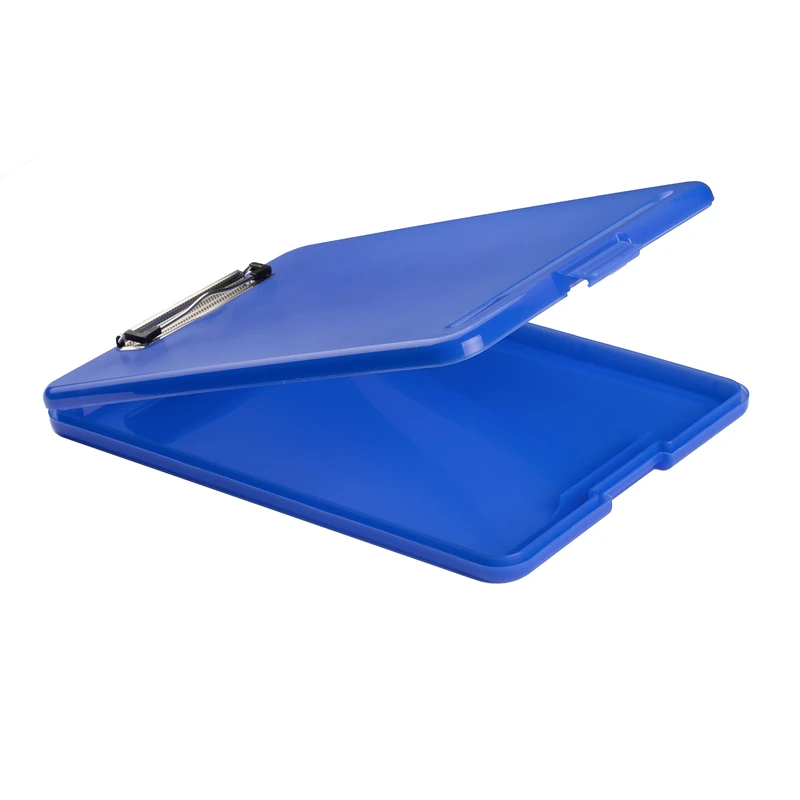 Seco A4 Waterproof Clipboard Case - Blue (Pack of 6)