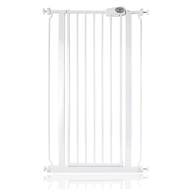 Bettacare Child and Pet Gate Narrow, 68.5cm - 75cm, White, Extra Tall Gate 104cm in Height, Narrow Pressure Fit Stair Gate, Baby Gate and suitable for Dog Gate or Pet Barrier, Easy Installation
