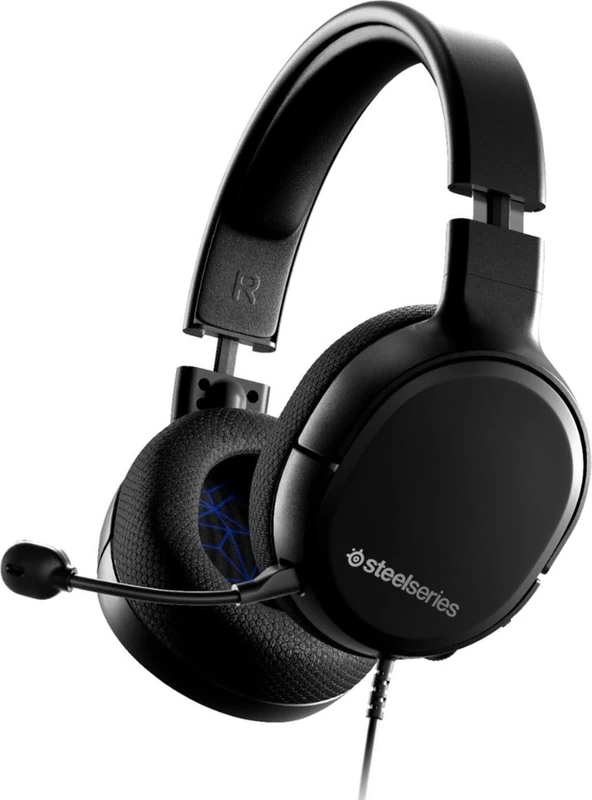 SteelSeries 61425 Arctis 1 - All-Platform Compatibility - For PS4, PS5, PC, Xbox, Nintendo Switch & Lite, Mobile - Detachable Clearcast Microphone (PlayStation), Black - Image 1