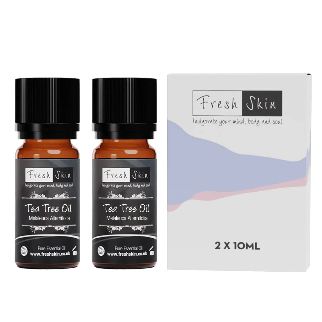 Freshskin Beauty LTD | 20ml (2 x 10ml) - Tea Tree Essential Oil - 100% Pure & Natural Essential Oils