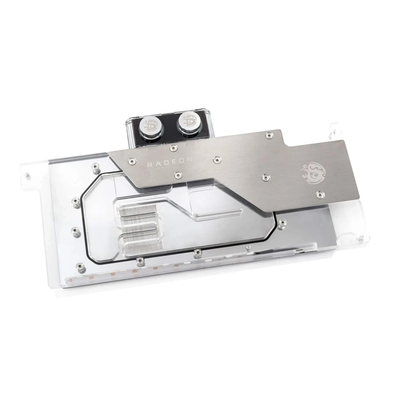 BitsPower Brizo AMD Radeon VII GPU Wasserkühler - Nickel + Acryl