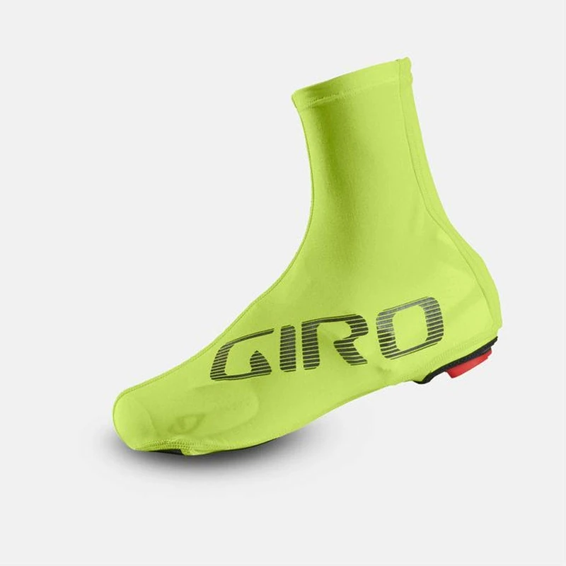 Giro Men's Ultralight Aero Shoe Cover Cycling Clothing, mens, Cycling clothing., Highlight yellow/black., 40-42