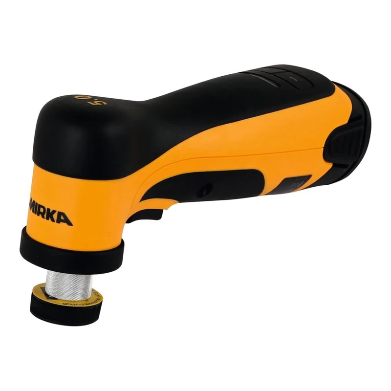 Mirka AROS-B 150NV / Battery Daisy Disks, Orbital Sander, Sander for Diameter 32 mm, Sandpaper Daisy DIsks / 10.8 V / including 2.5 Ah battery / 5.0 mm hub / 8991150312