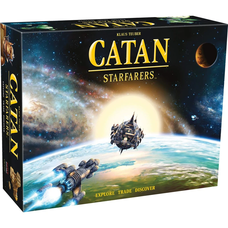 CATAN Starfarers, Board Game, Ages 14+, 3 - 4 Players, 120 Minutes Minutes Playing Time
