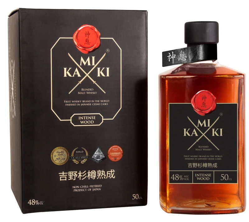 Kamiki Japanese Intense Blended Malt Whisky 50 cl