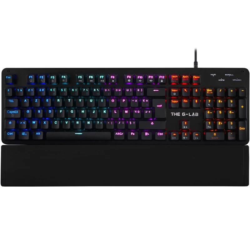 THE G-LAB Keyz Carbon-E RGB Mechanical Gaming Keyboard - Image 1