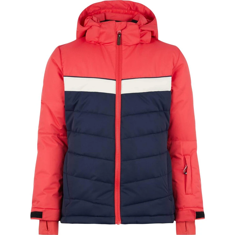 FIREFLY Firefly Kids Elisha Jacket - Red/Navy Dark, Size 116