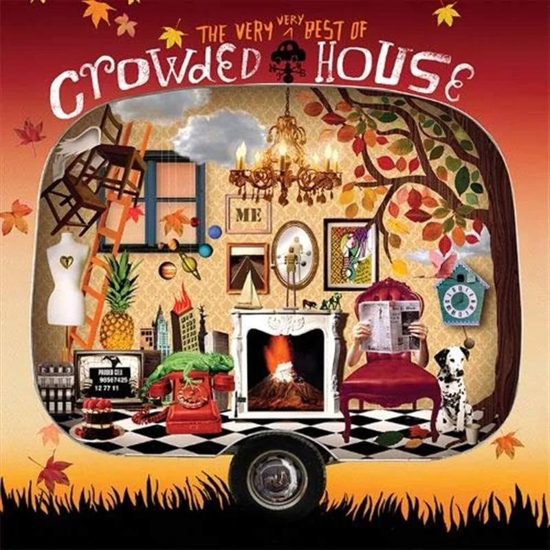 THE VERY VERY BEST OF CROWDED HOUSE (2LP BLACK)