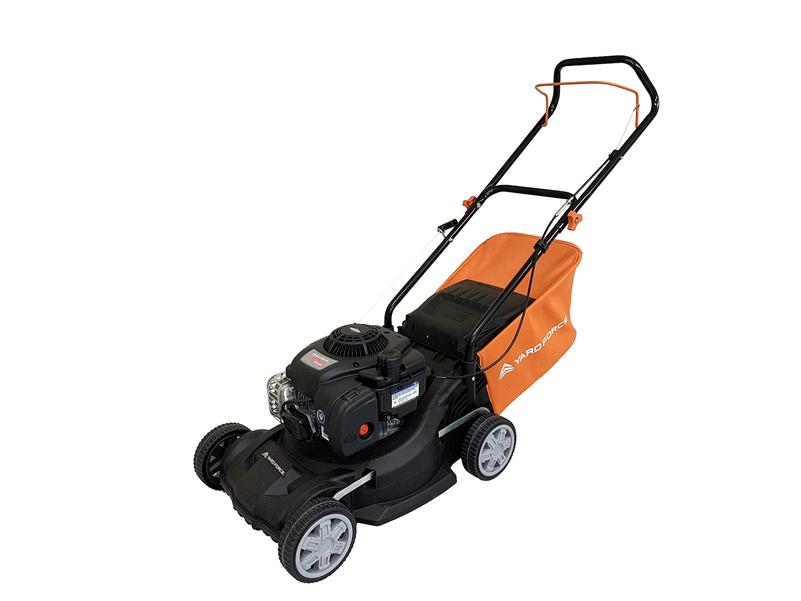 Yard Force 40cm Hand Push Petrol Lawnmower with 125cc Briggs and Stratton 300 Engine GMB40