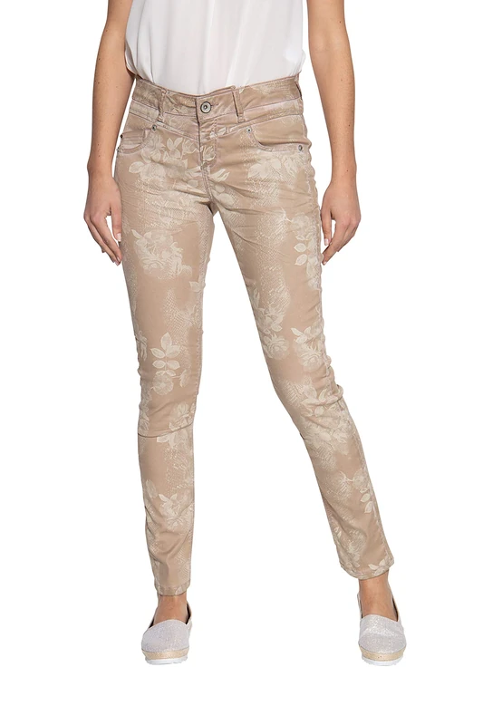 ATT, Amor Trust & Truth Women's Zoe Jeans, Beige, 34W/ 31L