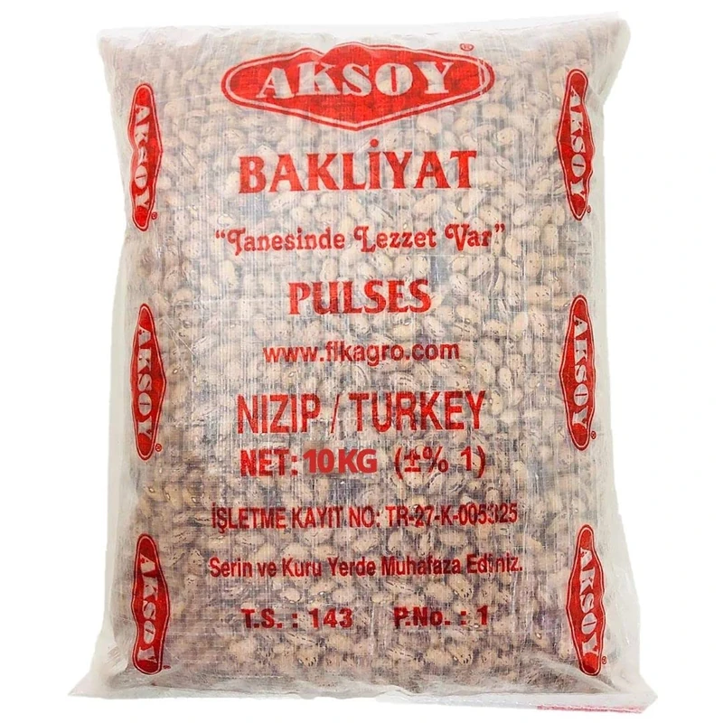 AKSOY Wholefoods Dried Pinto Beans 10KG | Rich in Protein & Fiber | Perfect for Soups, Stews, Burritos & Mexican Recipes | Premium Quality, Vegan & Natural