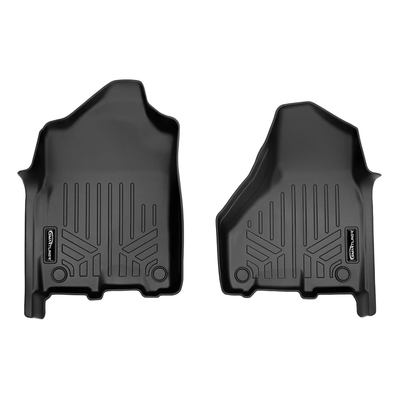 MAXLINER Custom Fit Floor Mats 1st Row Liner Set Black for 2019-2020 Ram 2500/3500 with 1st Row Bucket or Bench Seats