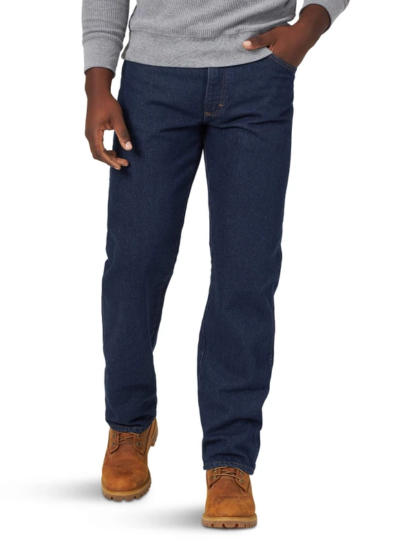 Rustler Men's Classic Relaxed Fit Jean, Prewash, 40W x 32L - Image 1