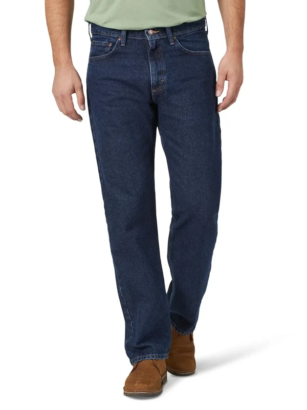 Wrangler Authentics Men's Zm200rd Jeans, Dark Rinse, 35W 29L UK