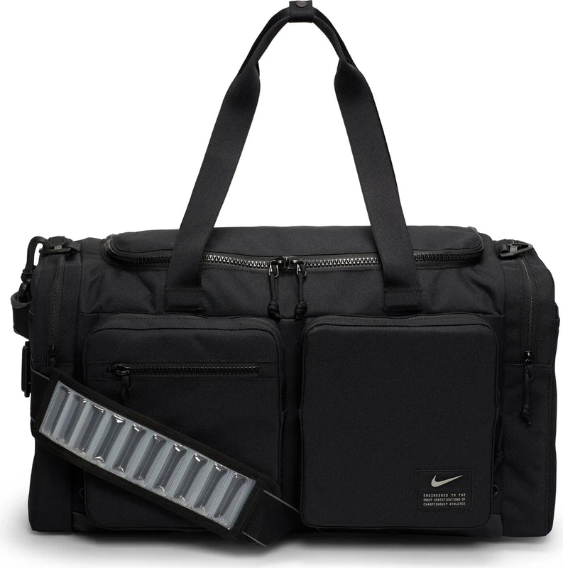 Nike Nk Utility M Power Duff Gym Bag - Black/Black/(Enigma Stone), MISC