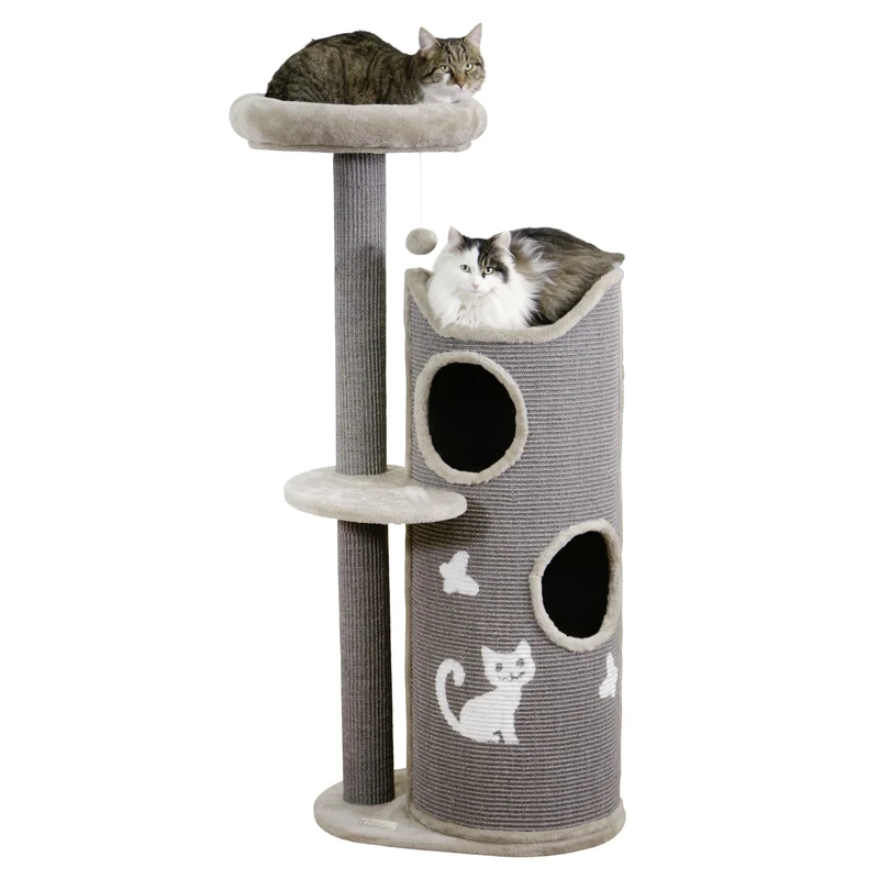 Kerbl Maxi-Pet Tiana Grey Cat Scratching Post