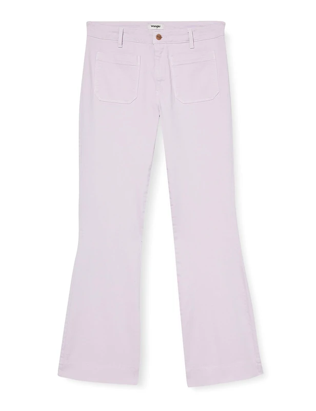 Wrangler Women's Flare Jeans, Blue (Lavender Haze P14), 27W 30L UK