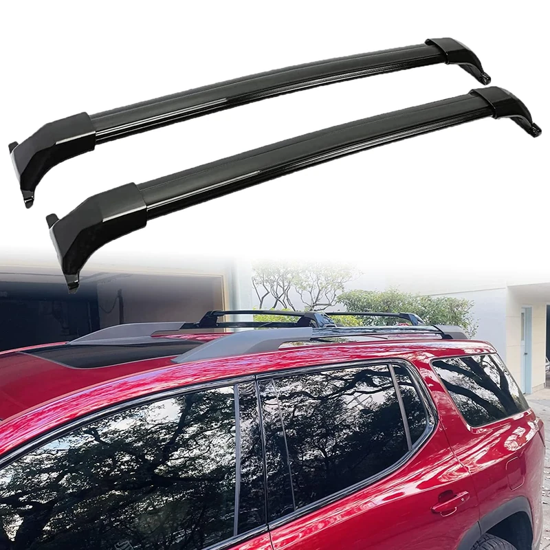 Roof Rack Cross Bars for GMC Acadia 2017-2023 Cross Rails Luggage Carrier Cargo Bar