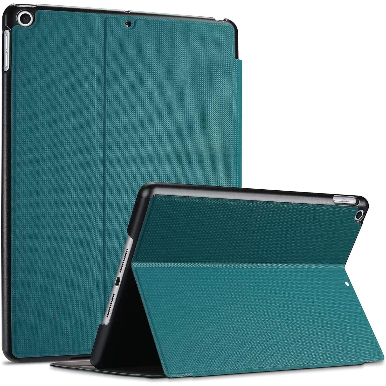 ProCase for iPad 10.2 Case 9th / 8th / 7th Generation 2021 2020 2019, Shockproof Lightweight Slim Protective Book Case Folio Cover, for iPad 7 / iPad 8 / iPad 9 -Teal