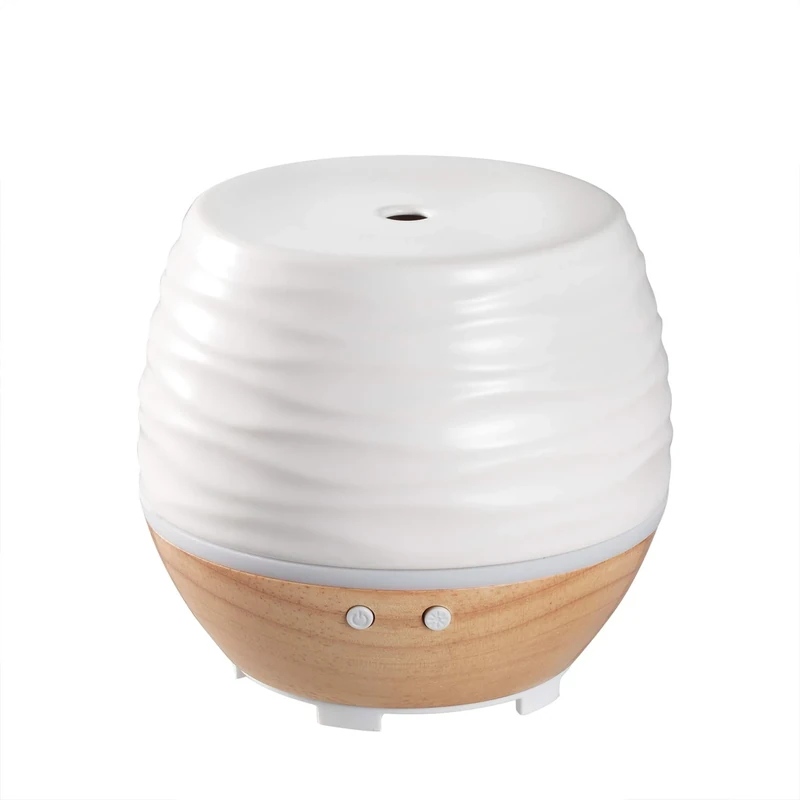 HoMedics Ellia Ascend Ultrasonic Aroma Diffuser - Soothing Mist Help to Alleviate Dry Air, Colour Changing LED Mood Lighting, For use with Essential Oils, 12 Hours intermittent Run Time, Portable Aromatherapy, ARM-535TWT-WW - Image 1