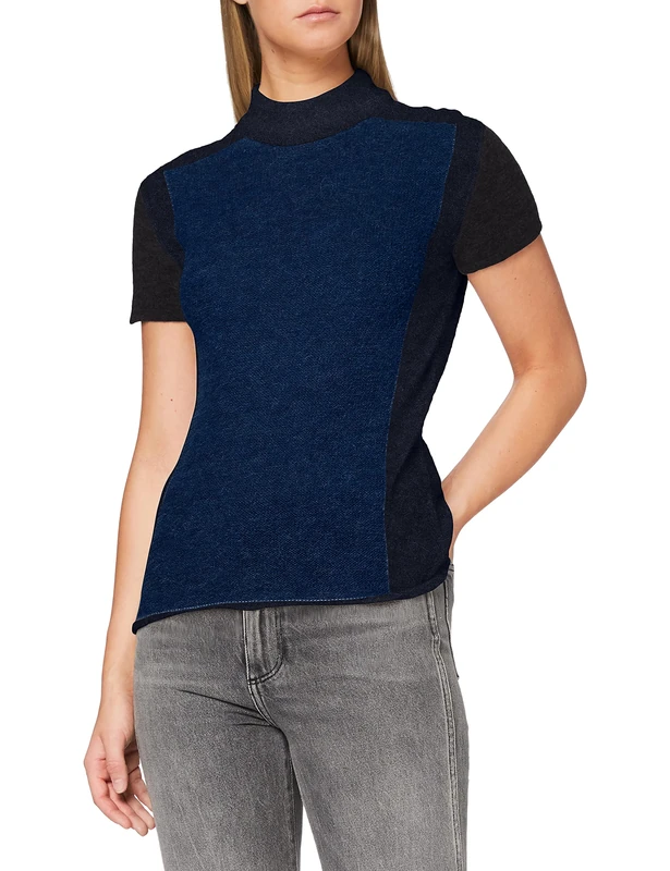 FALKE Women's Crew Neck Crew Neck, Womens, 64026, night blue, M