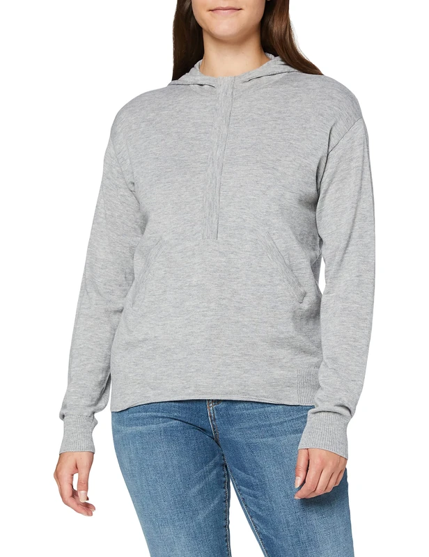 FALKE Women's Hoodie, Womens, Hoodie, 64010, light grey, XXS