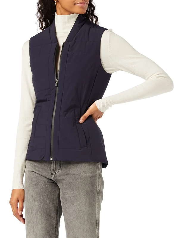 FALKE Fragment Women's Vest, Womens, Waistcoat, 37271, Night sky, XXL