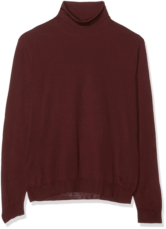 FALKE Roll Neck-60002 Men's Pullover - Chef, X-Large