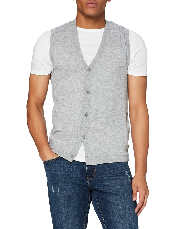 FALKE Men's Button Vest