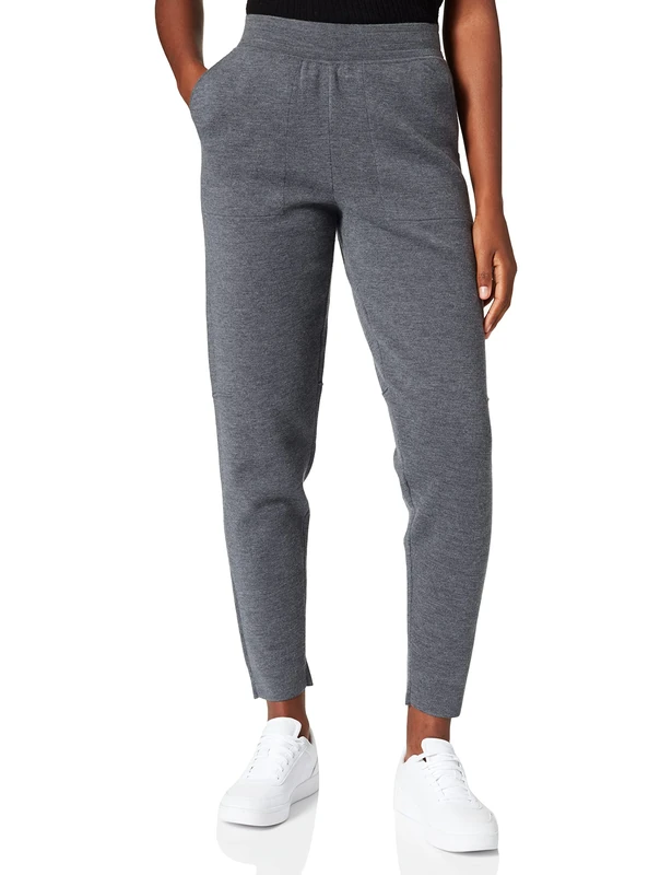 FALKE Sweat Pants - 64033 Women's Sweat Pants - Dark Grey -Heather, X-Large