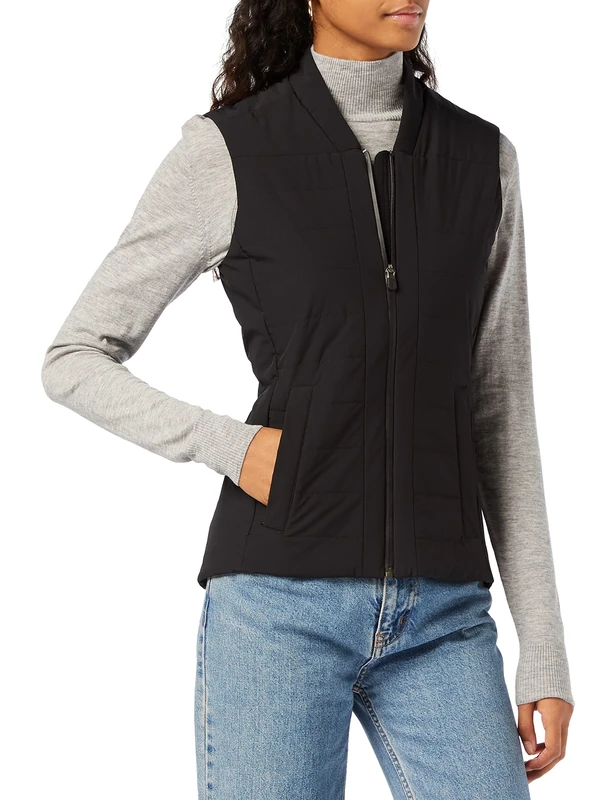 FALKE Fragment Women's Vest, Womens, Waistcoat, 37271, Black, XXL