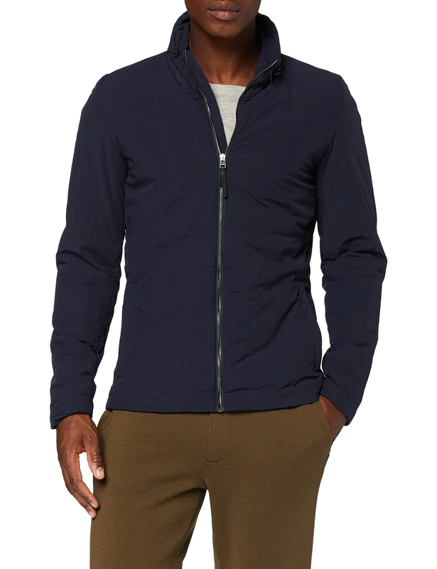 FALKE Men's Padded Jacket, Men, Jacket, 61004, Night sky, XXX-Large - Image 1