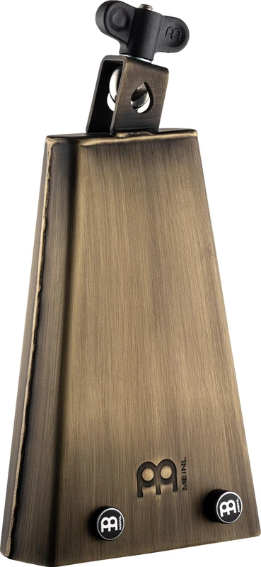 Meinl Percussion Mike Johnston Cowbell - Large Idiophone - Length 7.75 Inches - Mountable - Groove Bell - Steel, Vintage Finish (MJ-GB)