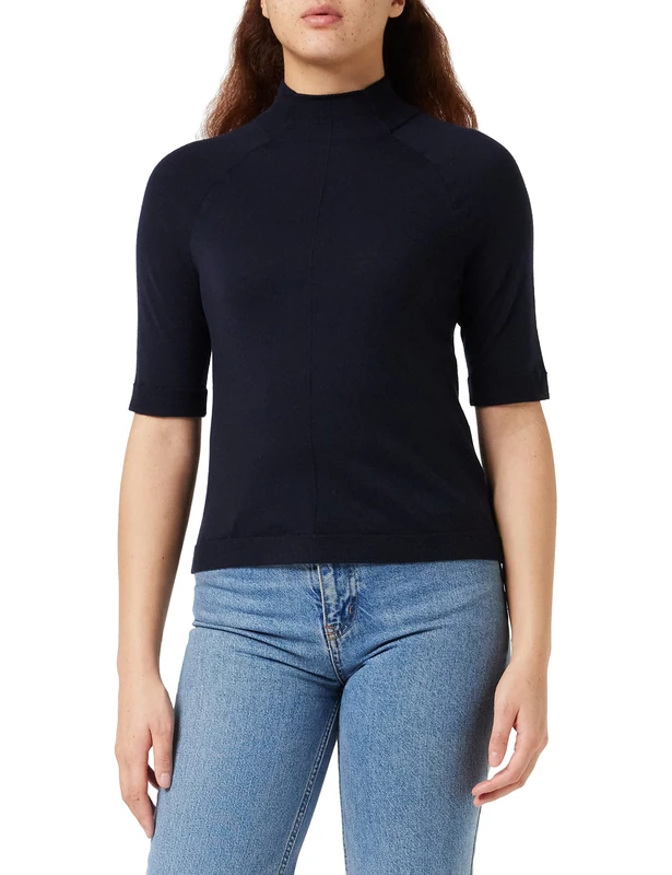 FALKE Rollneck T-Sh Pullover Women's Pullover - Night Sky, X-Small