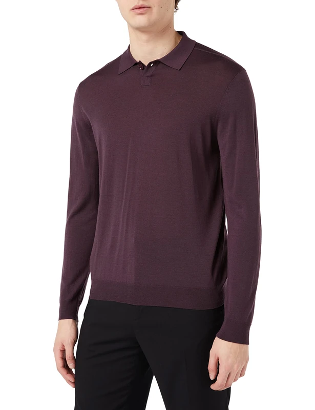 FALKE Men's Button Polo Shirt