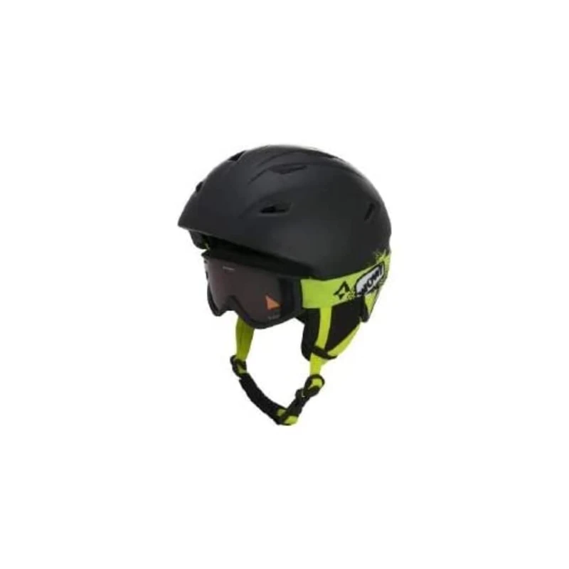 TECNOPRO Pulse Hs-016 Helmet Black/Yellow XXS
