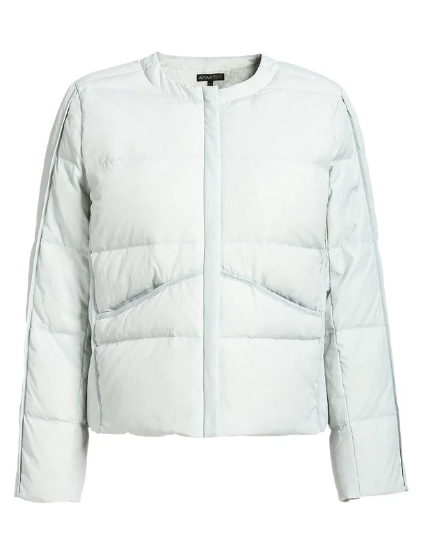 Apart Women's Damen Daunenjacke mit weitem Rundhalsausschnitt Down Jacket, Smoky Blue, 44 - Image 1