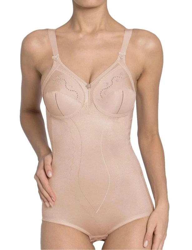 Triumph Women's Doreen + Cotton 01 BS, Bodysuits, SKIN