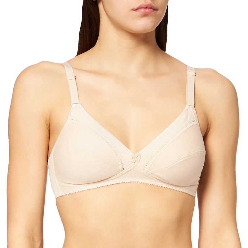 Triumph Women's Cotton Classic Stretch N, Bra, TEINT